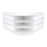 Apollo LED Shop Counter Set LM60 & 2 x K900 - White