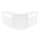 Iris LED Shop Counter Set CM60 & 2 x B1200 - White