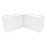 Iris LED Shop Counter Set CM60 & 2 x B1200 - White