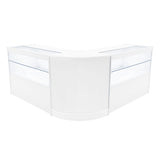 Selene LED Shop Counter Set CM60 & 2 x C1200 - White