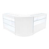 Hera LED Shop Counter Set K1200, C1200 & CM60 - White