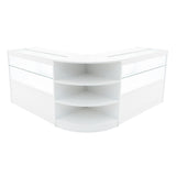 Andromeda LED Shop Counter Set LM60 & 2 x C1200 - White