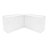 Andromeda LED Shop Counter Set LM60 & 2 x C1200 - White