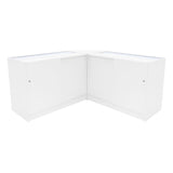 Apollo LED Shop Counter Set LM60 & 2 x K1200 - White