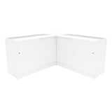 Demeter LED Shop Counter Set K1200, B1200 & LM60 - White