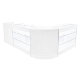 Aries LED Shop Counter Set CM60, TB60 & 2 x K1200 - White