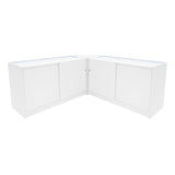 Iris LED Shop Counter Set CM60 & 2 x B1500 - White