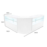 Selene LED Shop Counter Set CM60 & 2 x C1500 - White