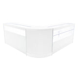Adonis LED Shop Counter Set B1500, C1500 & CM60 - White