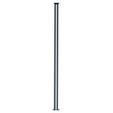 Composite Fence Panels x 6, Angled Piece & LED Posts x 7 - Grey