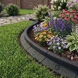 Flexible Lawn Edging 4 x 1.2m With Mallet - Black