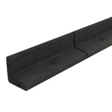 Flexible Lawn Edging 16 x 1.2m With Mallet - Black