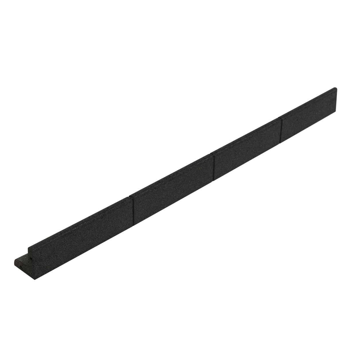 Flexible Lawn Edging 36 x 1.2m With Mallet - Black