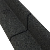 Flexible Lawn Edging 50 x 1.2m With Mallet - Black