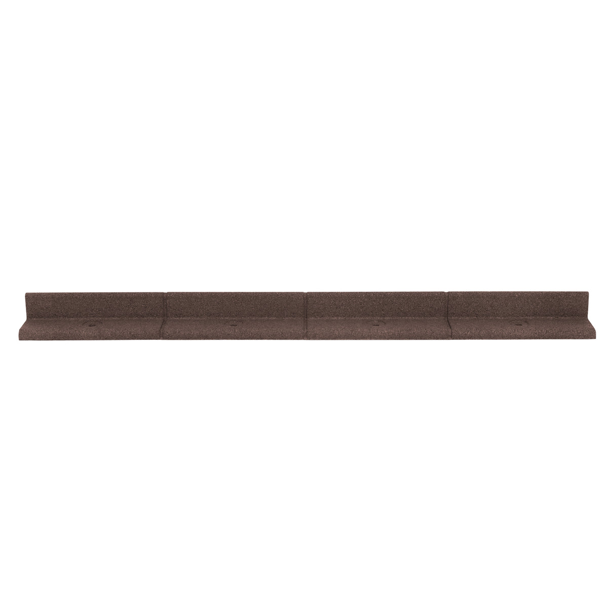 Flexible Lawn Edging 4 x 1.2m With Mallet - Brown