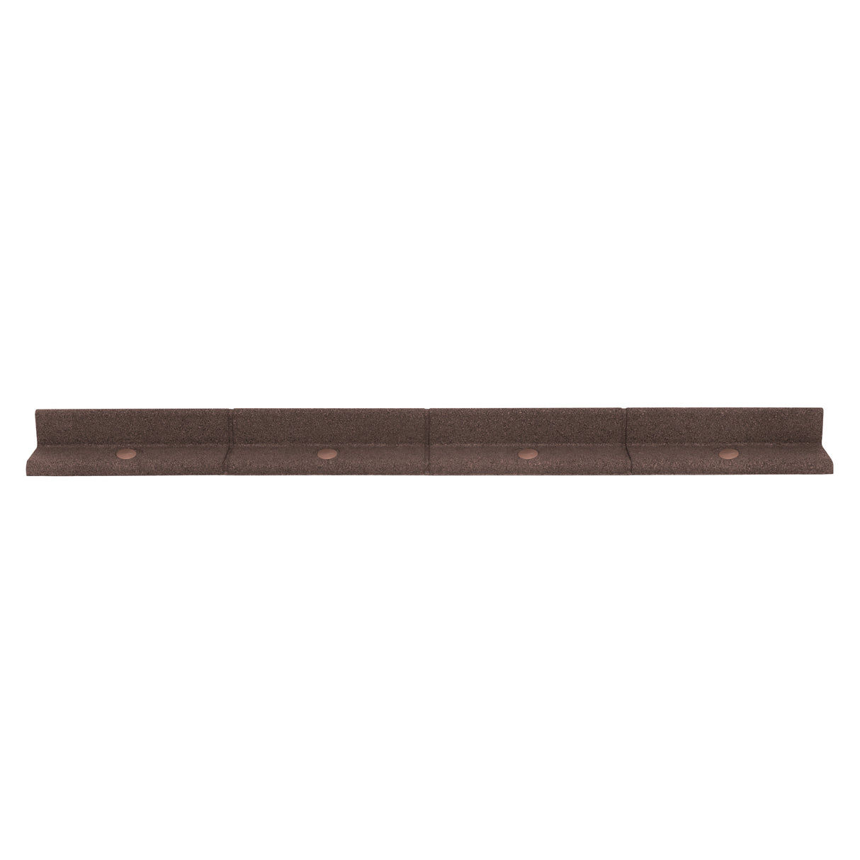Flexible Lawn Edging 48m With Mallet - Brown
