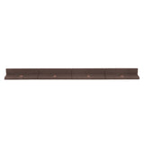 Flexible Lawn Edging 12m With Mallet - Brown