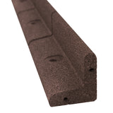 Flexible Lawn Edging 12 x 1.2m With Mallet - Brown