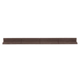 Flexible Lawn Edging 24 x 1.2m With Mallet - Brown