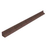 Flexible Lawn Edging 28 x 1.2m With Mallet - Brown