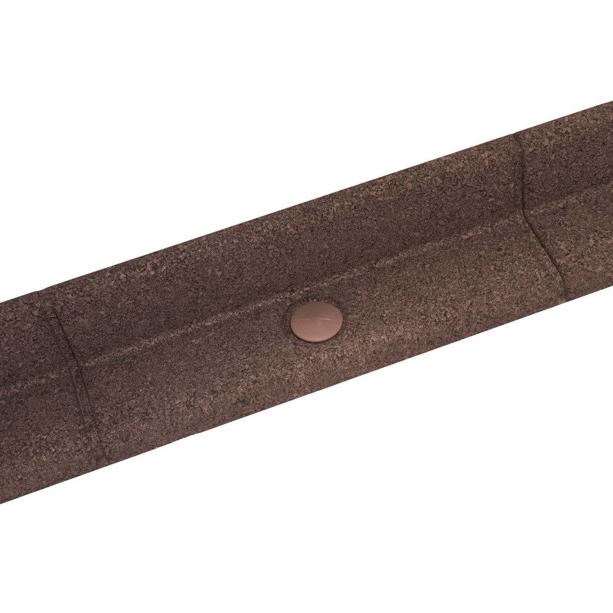 Flexible Lawn Edging 36 x 1.2m With Mallet - Brown