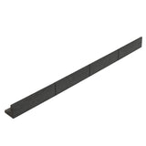 Flexible Lawn Edging 26 x 1.2m With Mallet - Grey