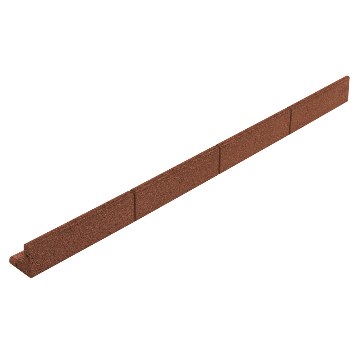 Flexible Lawn Edging 30 x 1.2m With Mallet - Terracotta