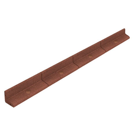 Flexible terracotta lawn edging, 55.2m long, featuring a smooth texture and sturdy design for clean garden borders and landscaping