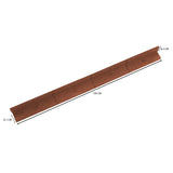 Flexible Lawn Edging 50 x 1.2m With Mallet - Terracotta
