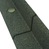 Flexible Lawn Edging 12m With Mallet - Green