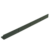 Flexible Lawn Edging 46 x 1.2m With Mallet - Green