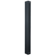 Traditional 4 column radiator in anthracite grey, featuring a sleek vertical design with a textured finish, measuring 1800 x 200mm
