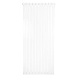 Flat single column radiator in white, measuring 1600 x 700mm, featuring a sleek, modern design with vertical fins for efficient heating