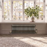 Traditional 2 Column Radiator - 300 x 830mm - Raw Metal