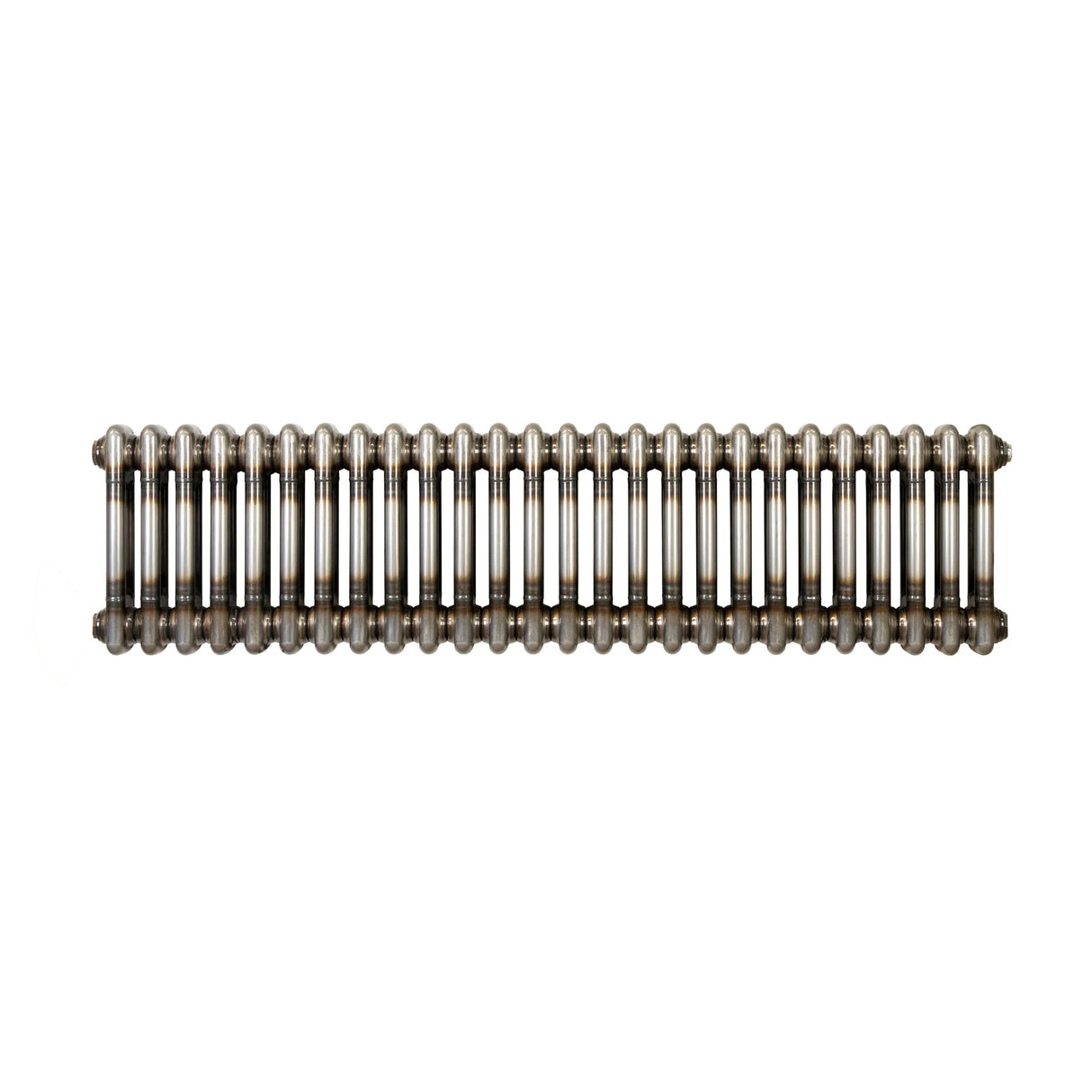 Traditional 2 Column Radiator - 300 x 1190mm - Raw Metal