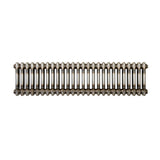 Traditional 2 Column Radiator - 300 x 1190mm - Raw Metal