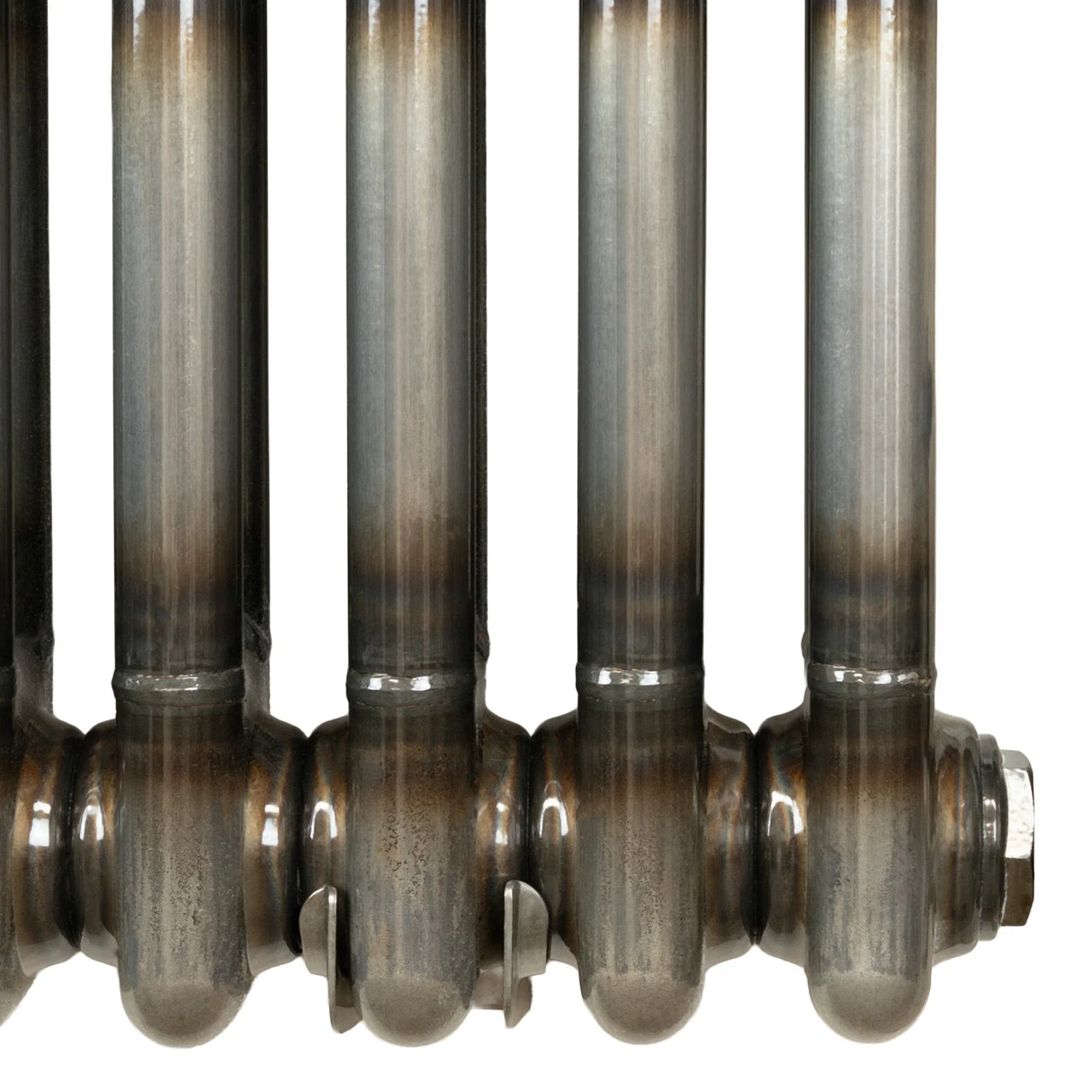 Traditional 2 Column Radiator - 300 x 1460mm - Raw Metal