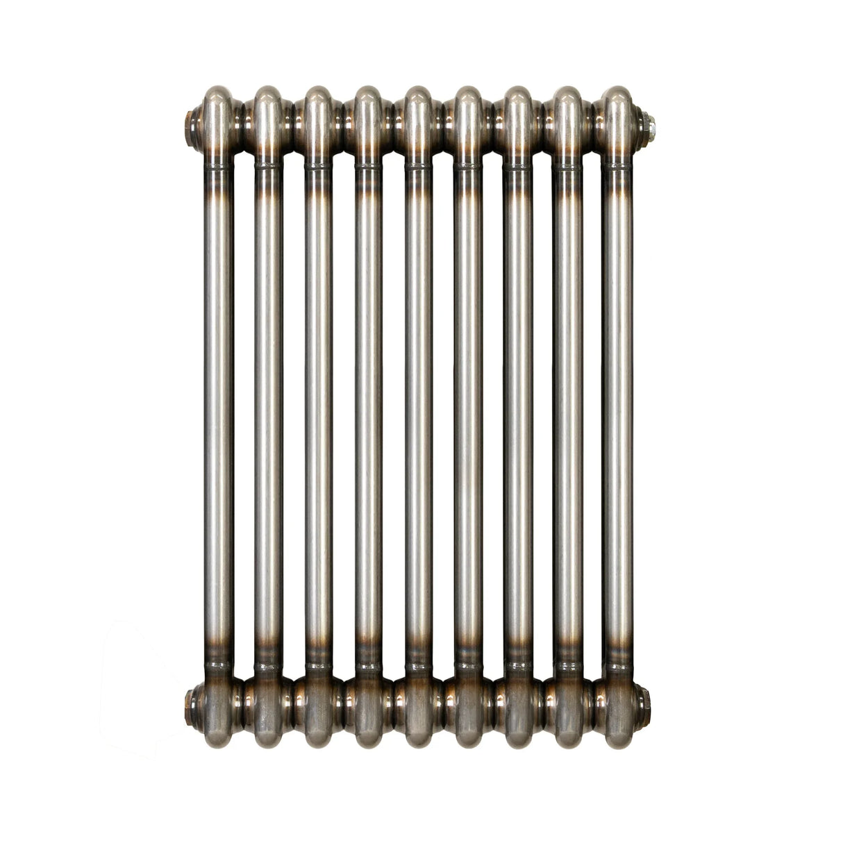 Traditional 2 Column Radiator - 600 x 425mm - Raw Metal