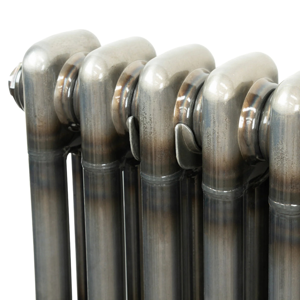 Traditional 2 Column Radiator - 600 x 605mm - Raw Metal