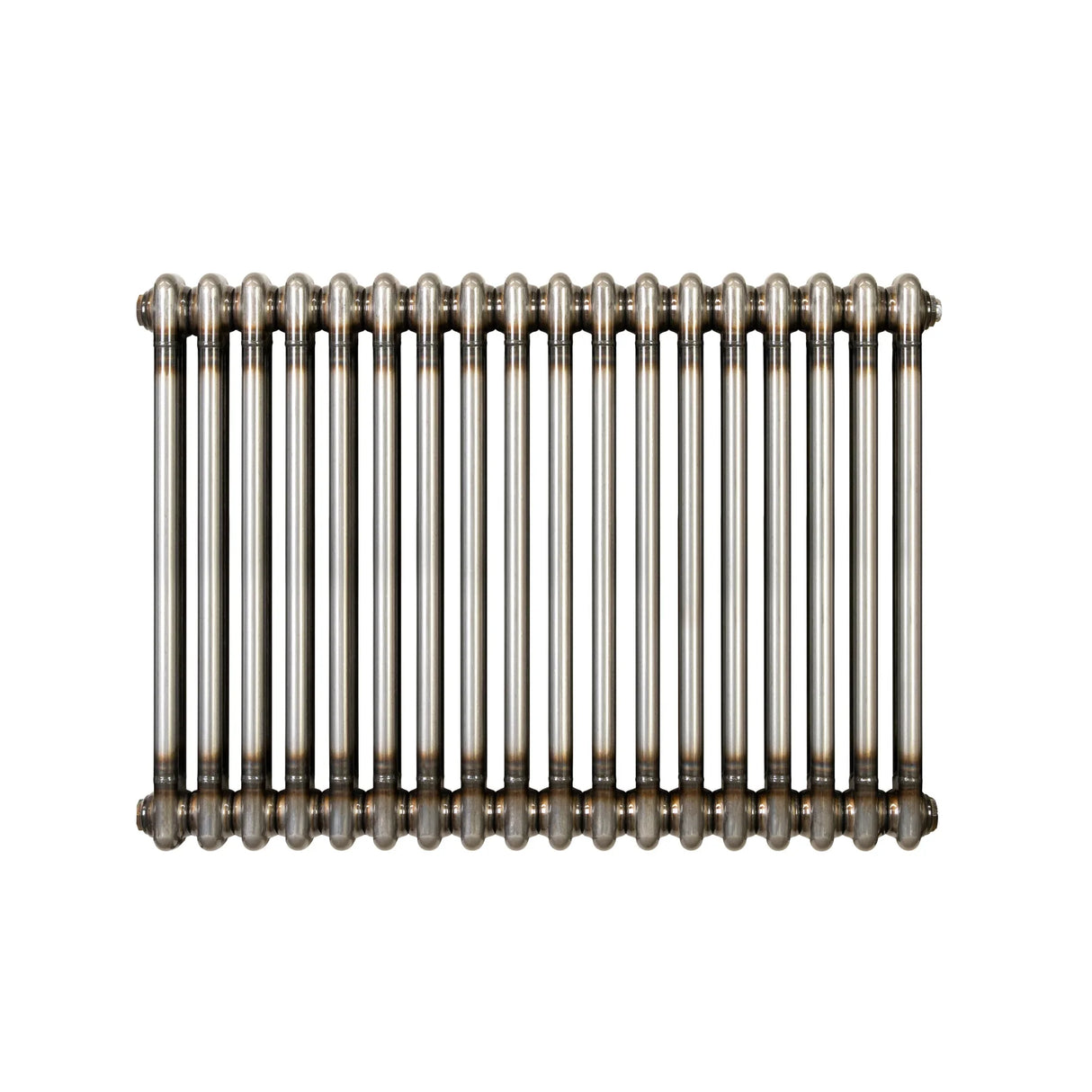 Traditional 2 Column Radiator - 600 x 830mm - Raw Metal
