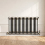 Traditional 2 Column Radiator - 600 x 1010mm - Raw Metal