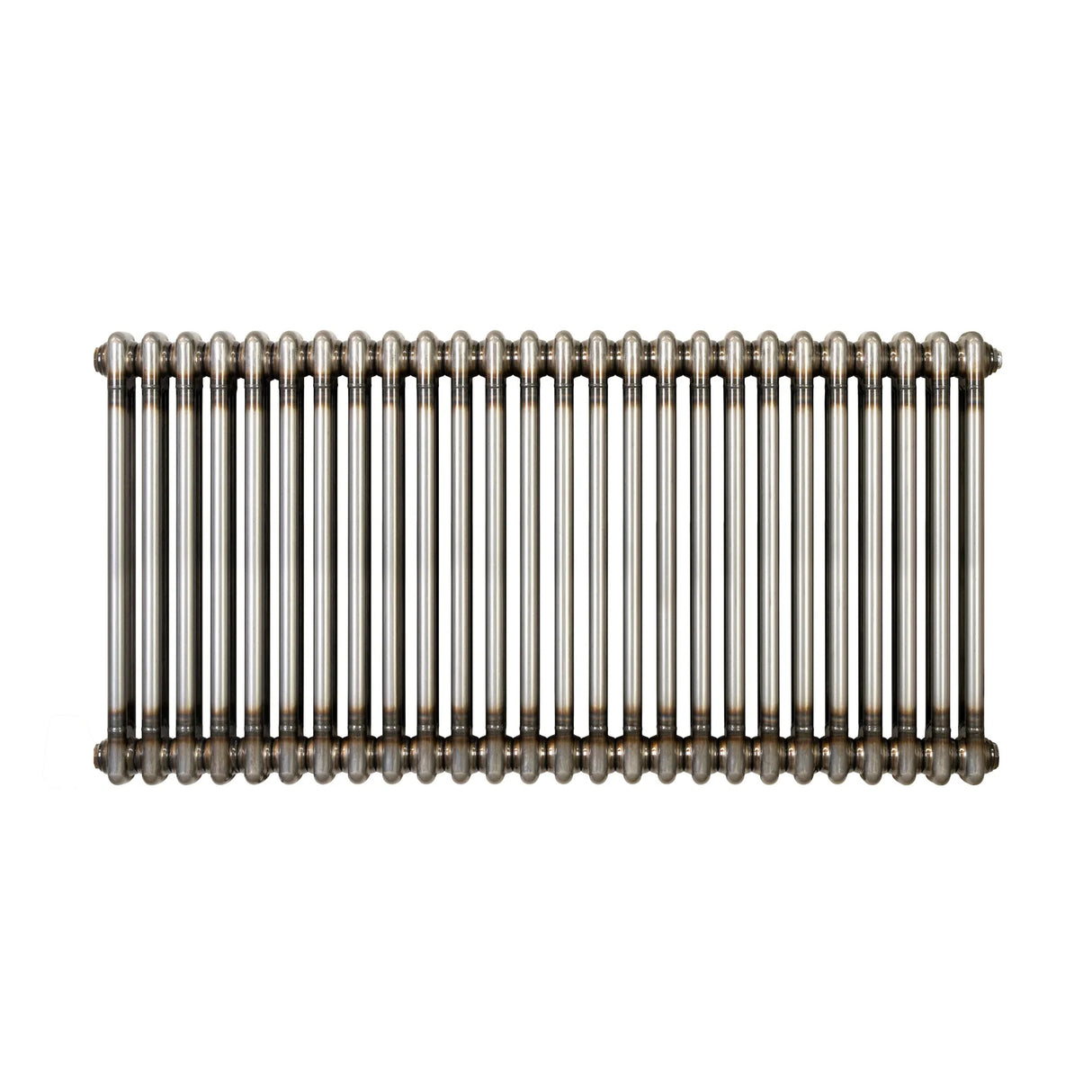 Traditional 2 Column Radiator - 600 x 1190mm - Raw Metal