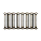 Traditional 2 Column Radiator - 600 x 1190mm - Raw Metal