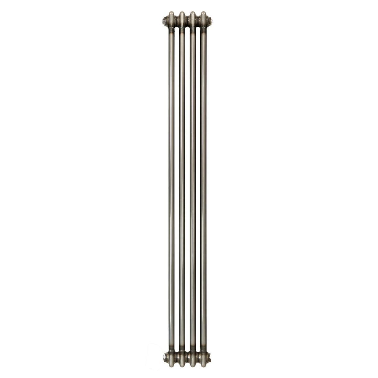 Traditional 2 Column Radiator - 1500 x 200mm - Raw Metal