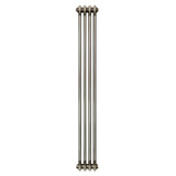 Traditional 2 Column Radiator - 1500 x 200mm - Raw Metal