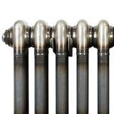 Traditional 2 Column Radiator - 1500 x 200mm - Raw Metal