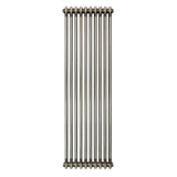 Traditional 2 Column Radiator - 1500 x 470mm - Raw Metal