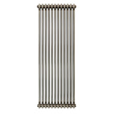 Traditional 2 Column Radiator - 1500 x 560mm - Raw Metal
