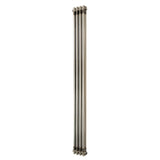 Traditional 2 Column Radiator - 1800 x 200mm - Raw Metal