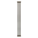 Traditional 2 Column Radiator - 1800 x 200mm - Raw Metal